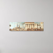 Antiker Ägyptischer Tempel Mauer - Historischer Ci Leinwanddruck (Vorderseite)