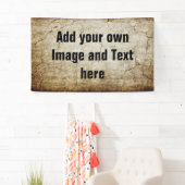 Antiker Art-Muster-Schmutz 2 + Ihre Ideen Banner (Insitu)