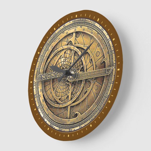Antiker Astrolabe 2 Große Wanduhr (Winkel)