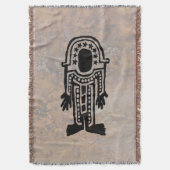 Antiker Astronaut Decke (Vorderseite Vertikal)