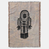 Antiker Astronaut Decke (Vorderseite Vertikal)