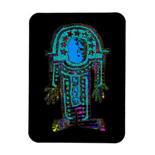 Antiker Astronaut Magnet