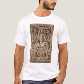 Antiker Astronaut. Pakal, Maya, Sarcophagusdeckel. T-Shirt (Vorderseite)