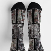 Antiker Backstein Socken (Oben)