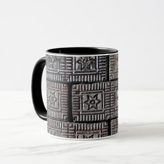 Antiker Backstein Tasse (Vorderseite Links)