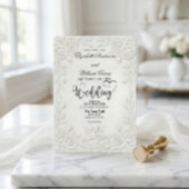 Antiker Barock Cherub Engel Mit Violine Einladung