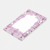 Antiker Barockrahmen Post-it Klebezettel (angewinkelt)