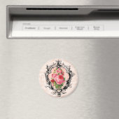 Antiker Blumenmagnet Magnet (In Situ (Geschirrspüler))