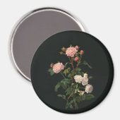Antiker Blumenmagnet Magnet (Vorderseite/Rückseite)