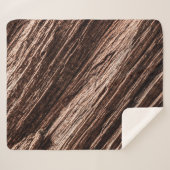 Antiker brauner Holzboden. Sherpadecke (Vorderseite (Horizontal))