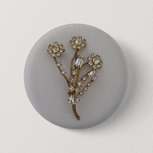 ANTIKER BROCHE-KNOPF BUTTON (Vorderseite)