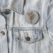 ANTIKER BROCHE-KNOPF BUTTON (Beispiel)