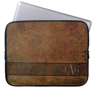 Antiker Brown-Buch-Entwurf Laptopschutzhülle