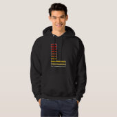 Antiker Buchstabe L Hoodie (Vorne ganz)