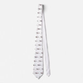 Antiker Camper und Auto Krawatte (Vorderseite)