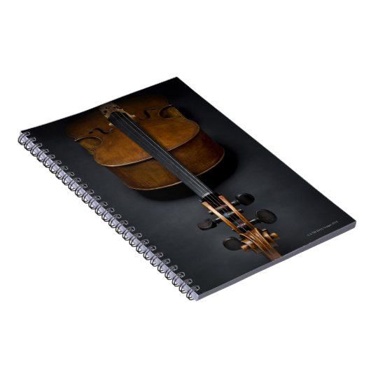 Antiker Cello Notizblock (Rechte Seite)