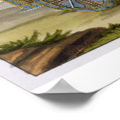 Antiker chinesischer Kriegskariot, von 'Le Costume Poster (Ecke)