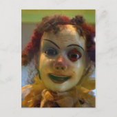 antiker Clown Postkarte (Vorderseite)