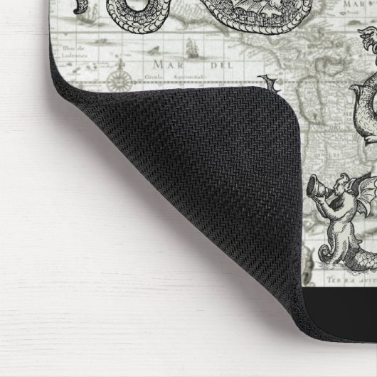 Antiker Cryptozoology Mousepad (Ecke)
