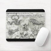 Antiker Cryptozoology Mousepad (Mit Mouse)