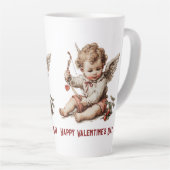 Antiker Cupid mit Herz-Bogen Milchtasse (Rechte Ecke)