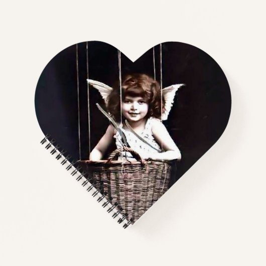 Antiker Cupid Notizblock (Vorderseite)