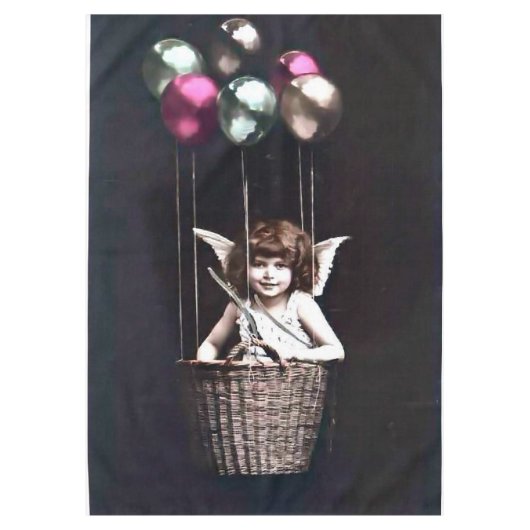 Antiker Cupid Tischdecke (Vorderseite)