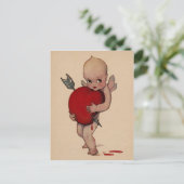 Antiker Cupido Postkarte (Stehend Vorderseite)