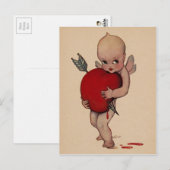 Antiker Cupido Postkarte (Vorne/Hinten)