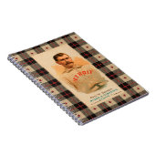Antiker Detroit Baseball-Player Notizblock (Rechte Seite)