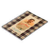 Antiker Detroit Baseball-Player Notizblock (Linke Seite)