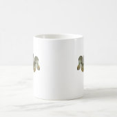 Antiker Dodo-Vogel Naturgeschichte Kaffeetasse (Mittel)