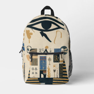 Antiker Druck Rucksack