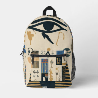 Antiker Druck Rucksack