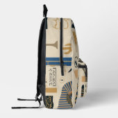 Antiker Druck Rucksack (Links)