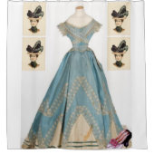 Antiker Duschvorhang (Vorderseite)