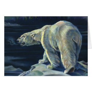 Antiker Eisbär, arktische Meerestiere Tiere