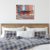 Antiker Eisenbahnwagen Leinwanddruck (Insitu (Schlafzimmer))