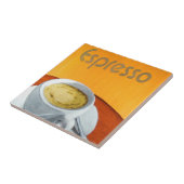 Antiker Espresso-Kaffee Fliese (Seite)