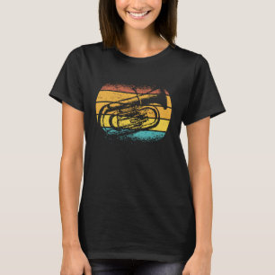 Antiker Euphoniumspieler Blechblasinstrument T-Shirt