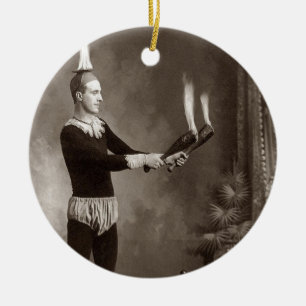 Antiker Feuerschwinger Keramik Ornament