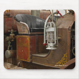 Antiker Firetruck Mousepad