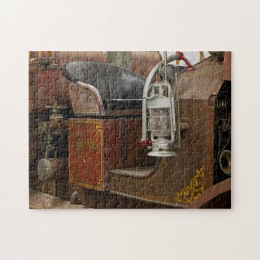 Antiker Firetruck Puzzle (Horizontal)