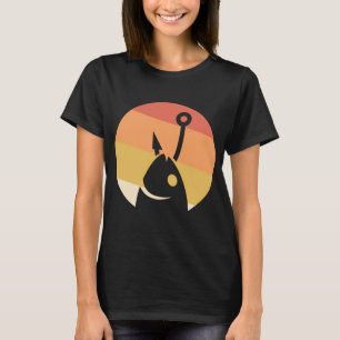 Antiker Fisch am Haken T-Shirt