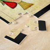 antiker Fischdruck Puzzle (Seite)