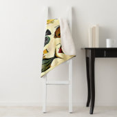 antiker Fischdruck Sherpadecke (Beispiel)