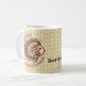 Antiker Fischer Kaffeetasse (Vorderseite Links)