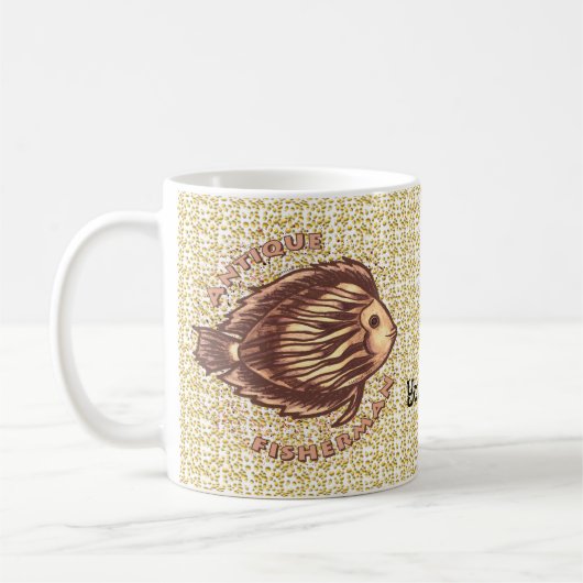 Antiker Fischer Kaffeetasse (Links)