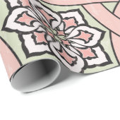 Antiker Fliesenhintergrund, nahtloses Pattern Geschenkpapier (Rolleneckpunkt)