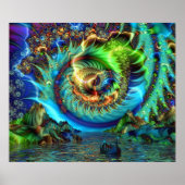 Antiker Fluss des Schicksals - Poster (Vorne)